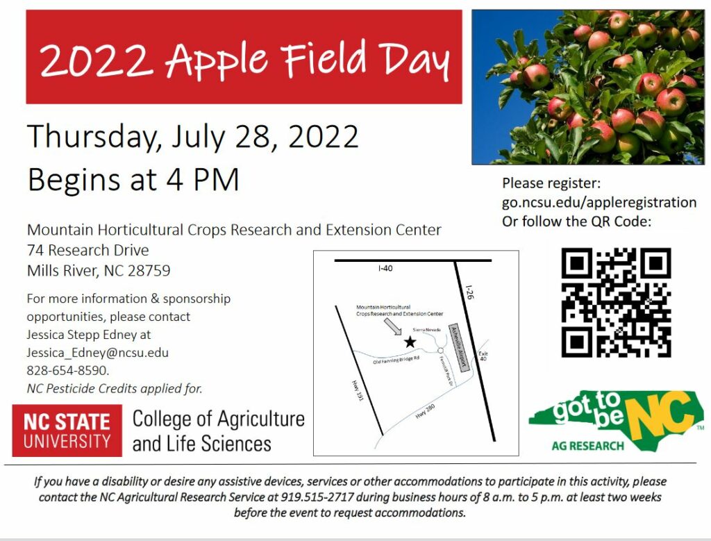 Apple Field Day Registration Details