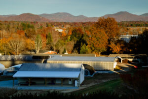 View of Mountain Horticultural Crops Research Station, Mills River, NC