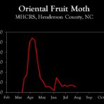 Chart showing insect population trends