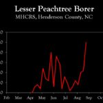 Chart showing insect population trends