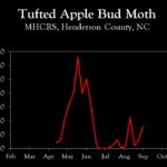 Chart showing insect population trends