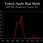 Chart showing insect population trends